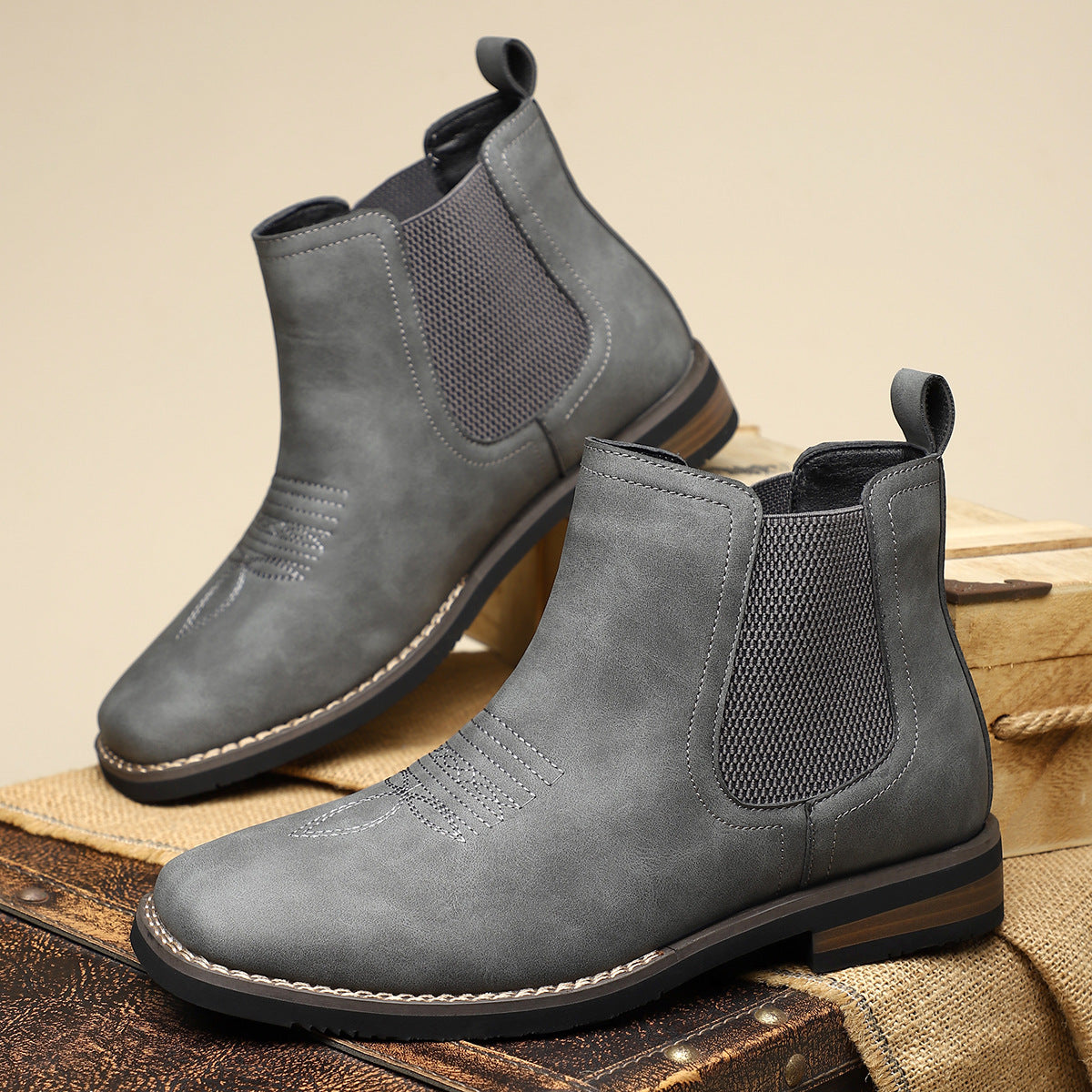 Hugo – Rugged Leather Boots for Every Day