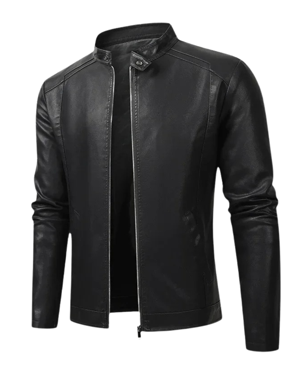 Beckett - Elegant Men's Biker Leather Jacket