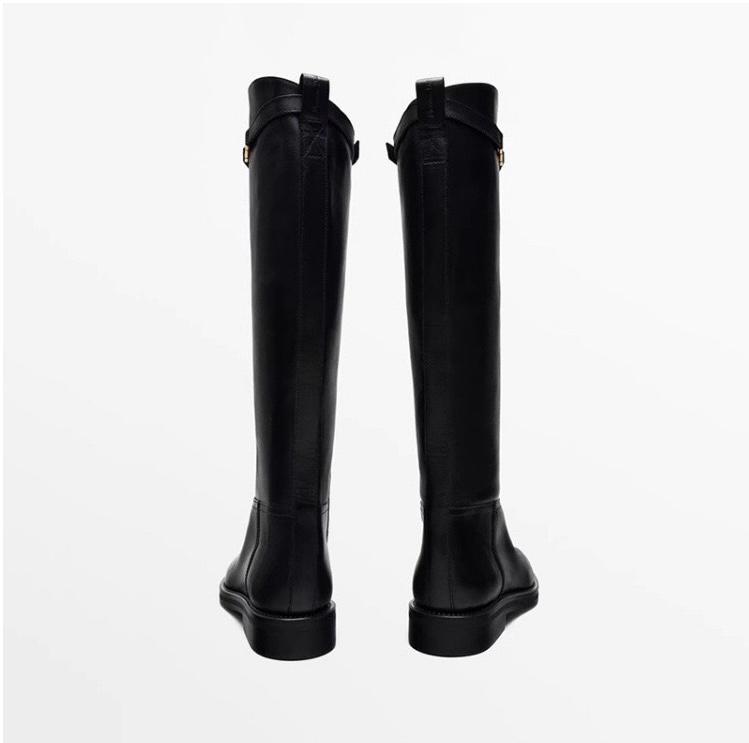 Valentina - Elegant Knee-High Leather Boots