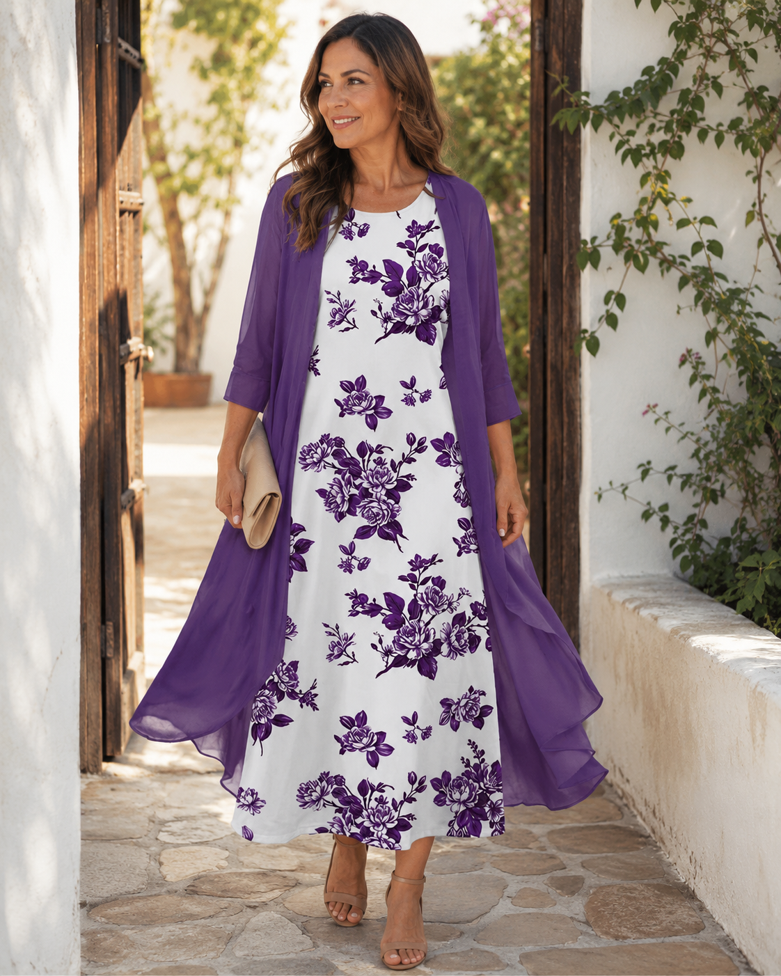 Emma – Layered Duster Dress