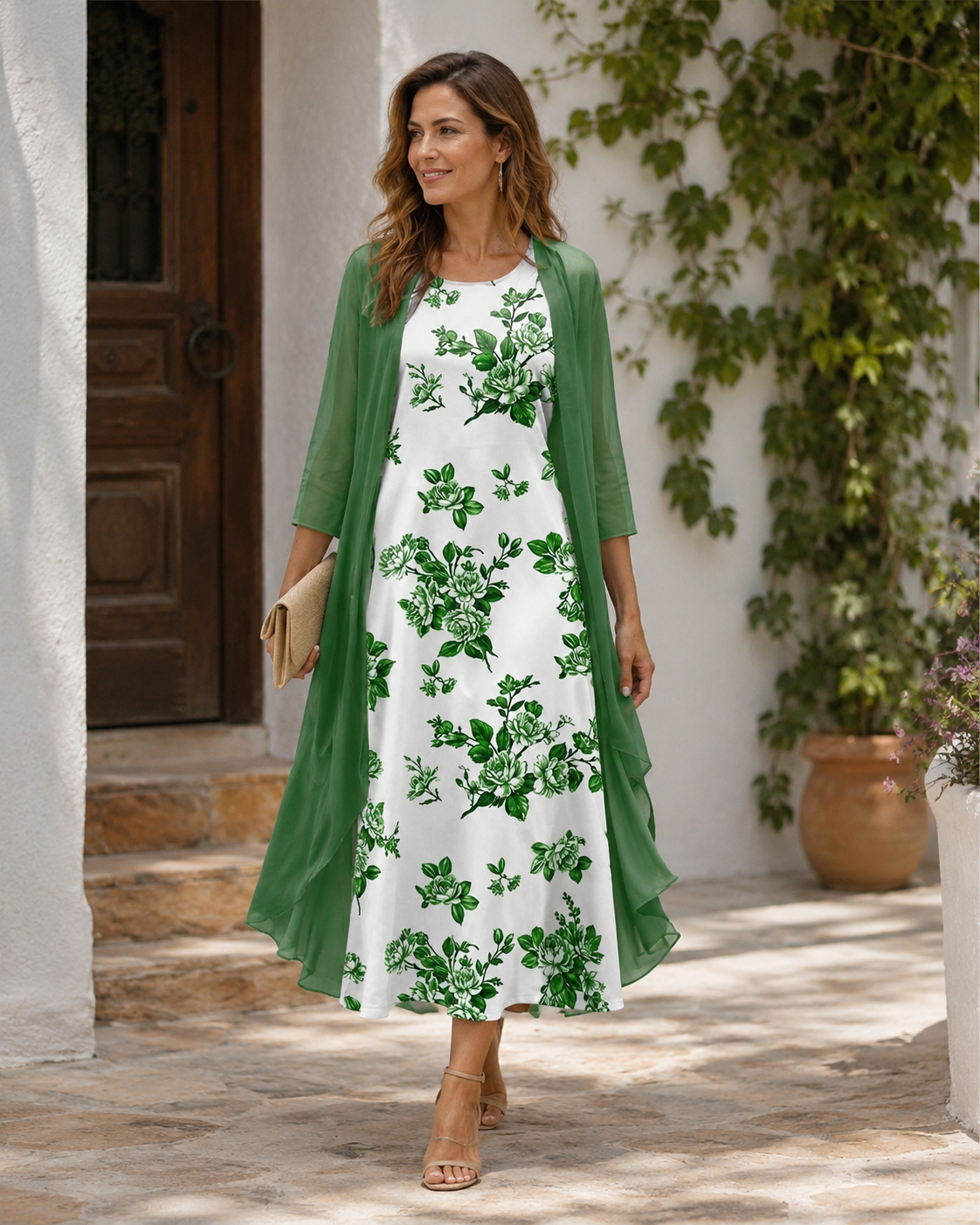 Emma – Layered Duster Dress