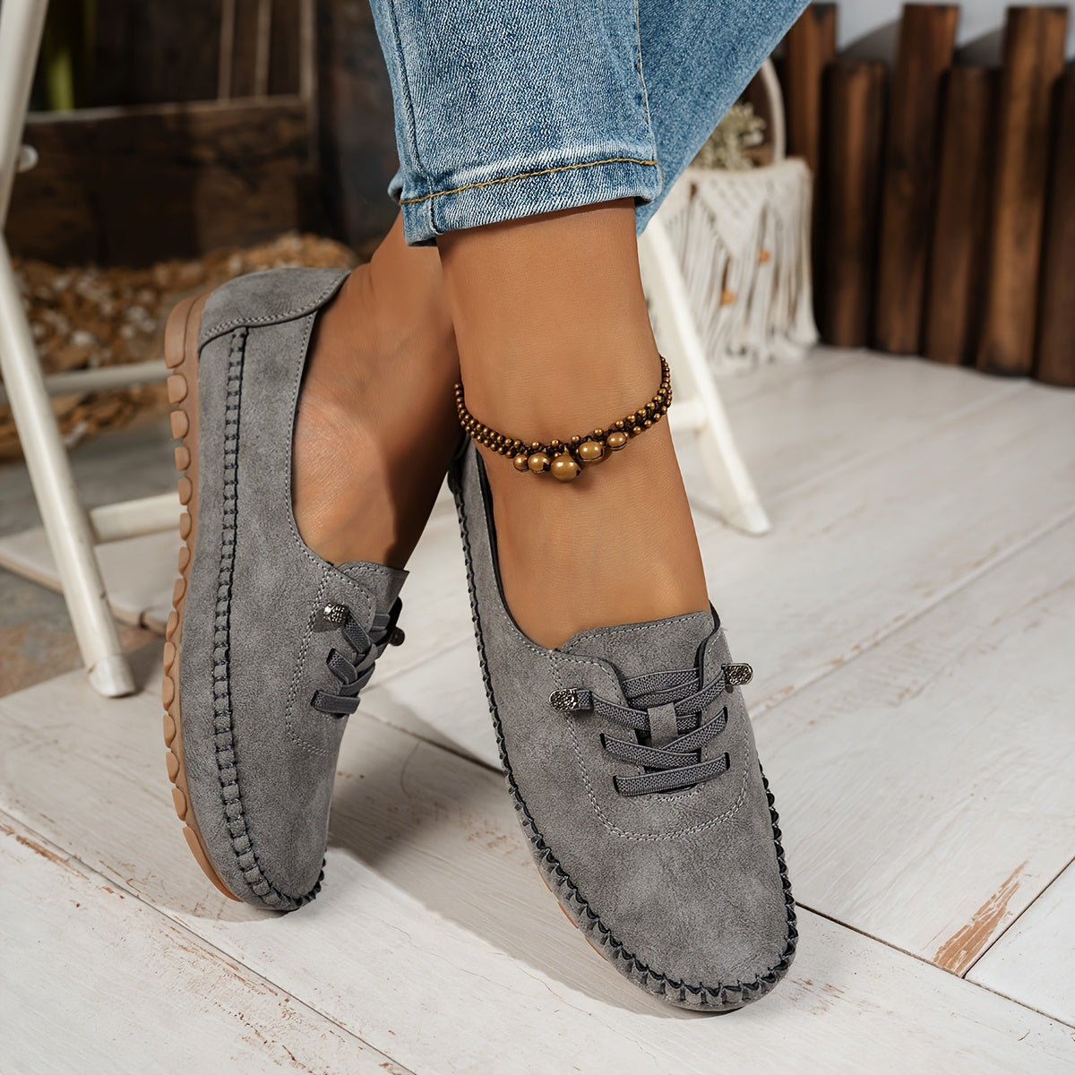 Araminta – Soft Support Moccasins for Sensitive Feet