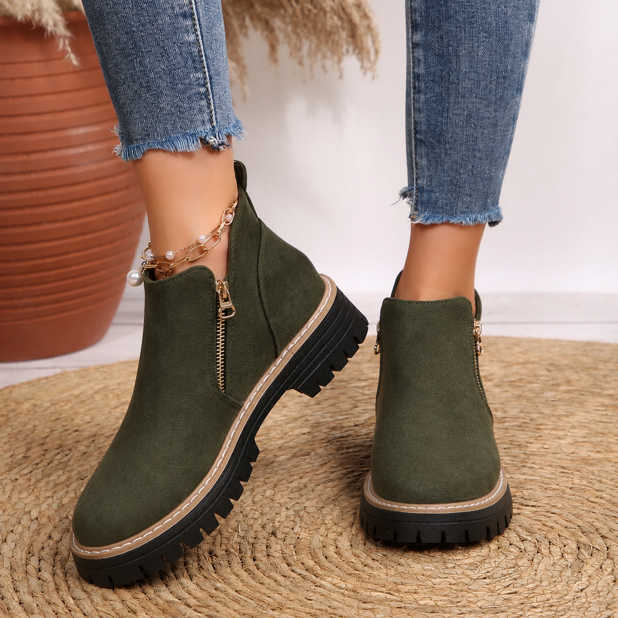 Frankie – Comfort Ankle Boots
