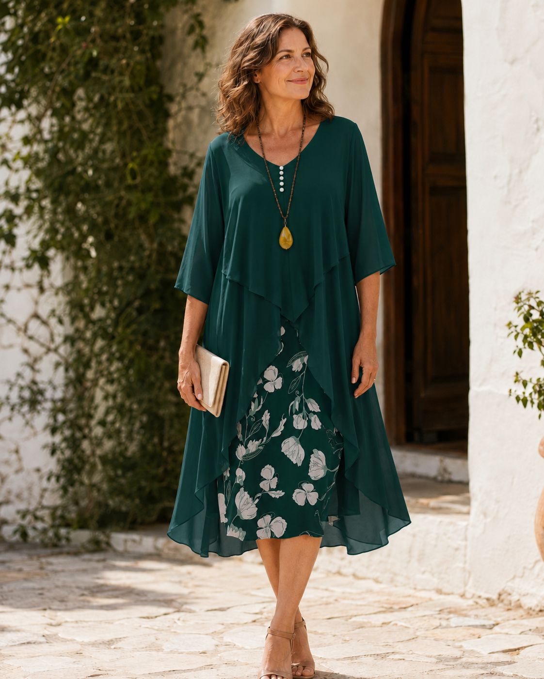 Ariella – Layered Maxi Dress