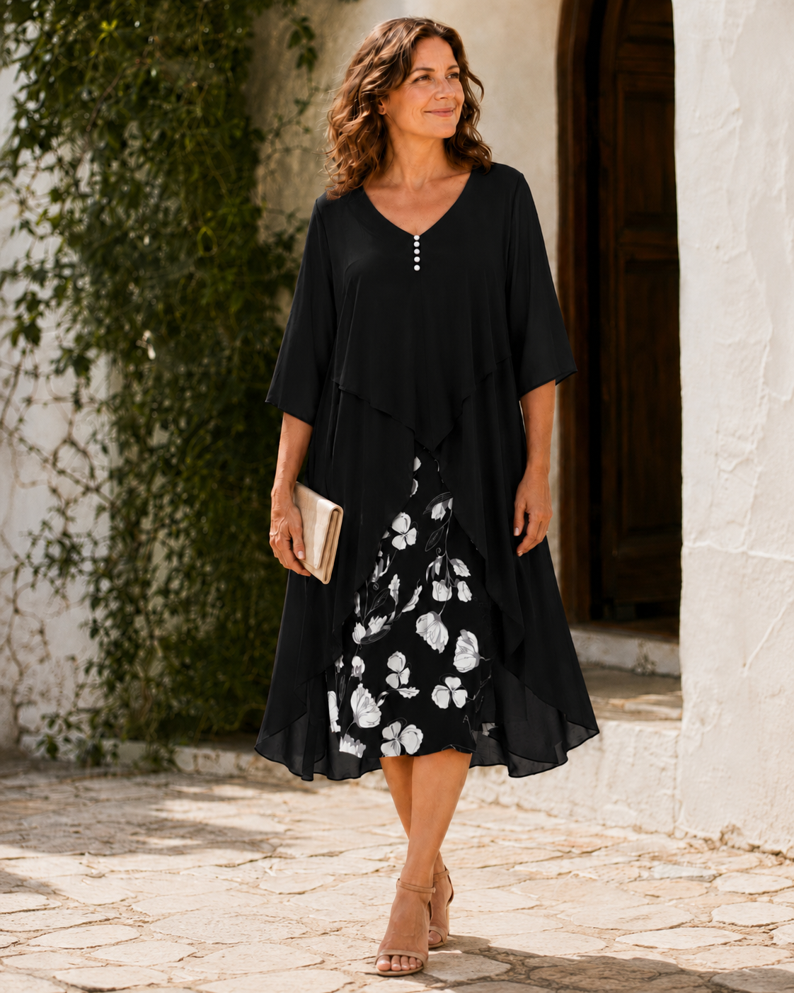 Ariella – Layered Maxi Dress