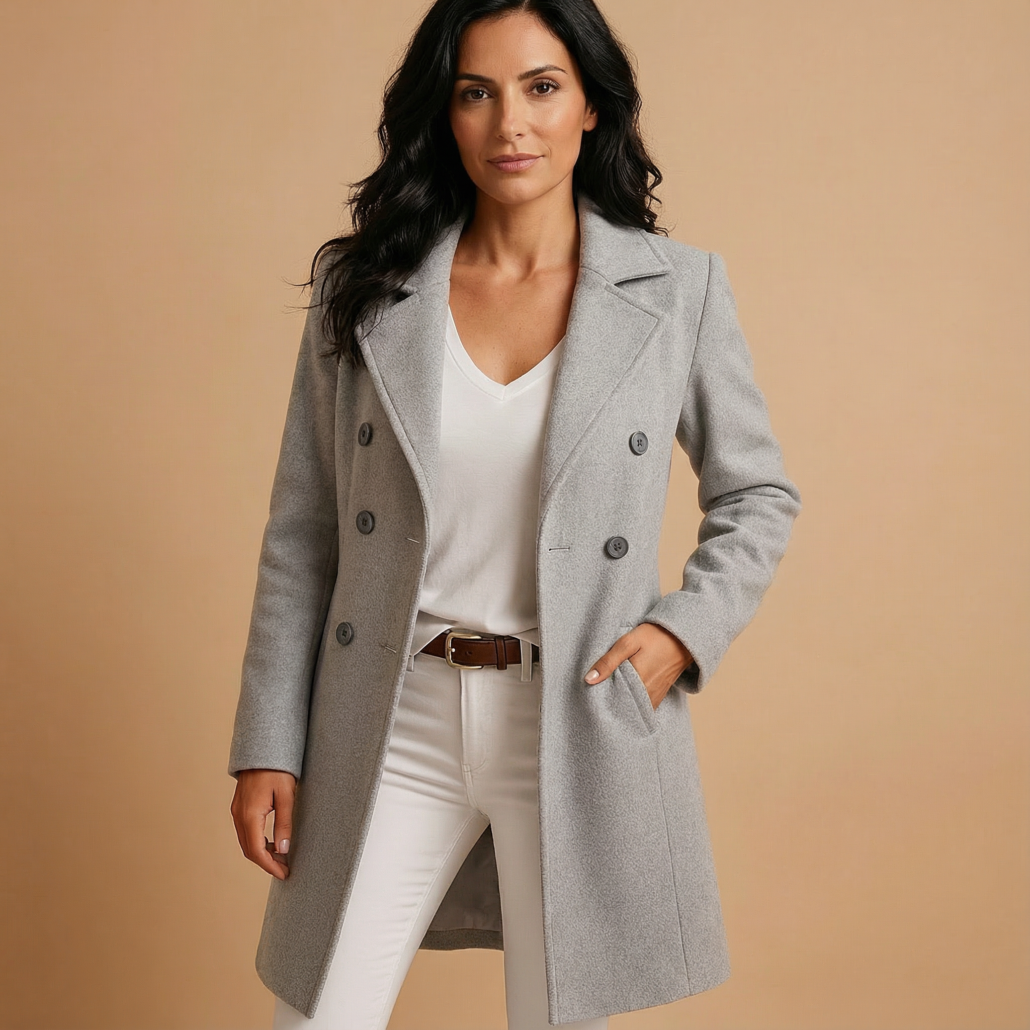 Amanda – Classic Wool Winter Coat