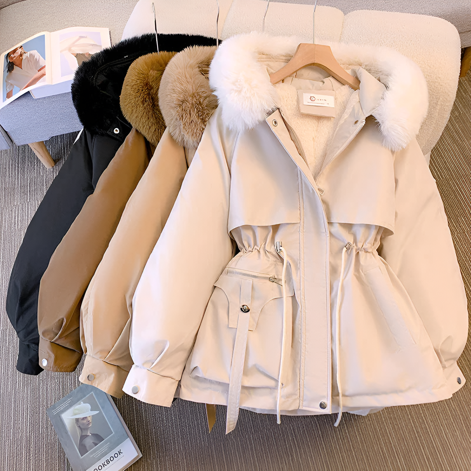 Rebecca – Elegant winter jacket for cold days