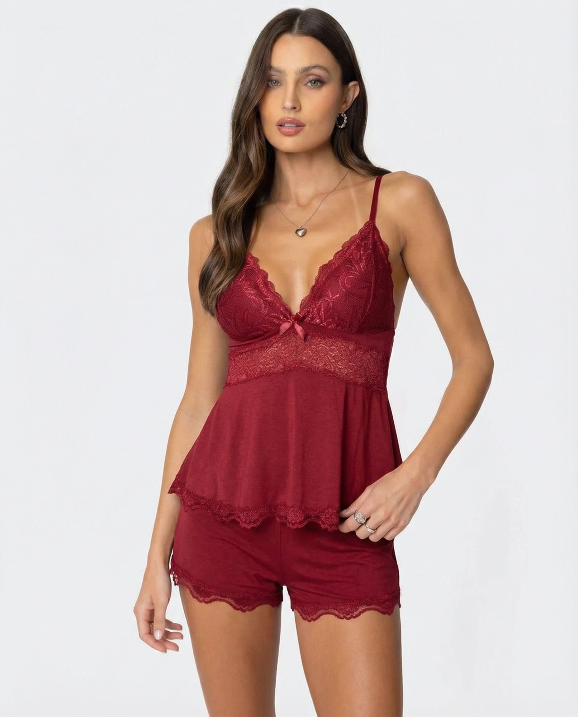 Marnie - Midnight Kiss Lace Set