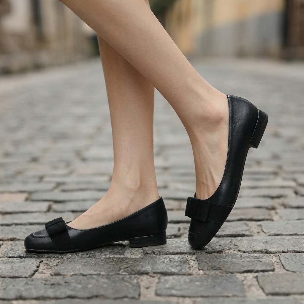 Gracie - Elegant Leather Flats