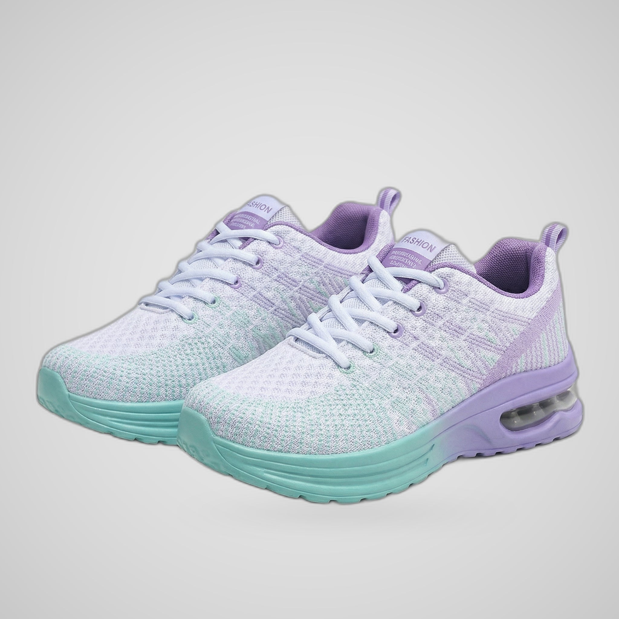 Veda – Orthopedic Shoes in Violet & Turquoise