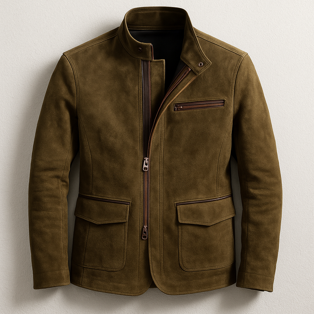 Chester – Suede jacket for refined comfort