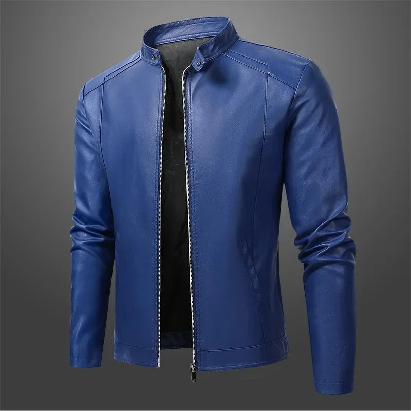 Beckett - Elegant Men's Biker Leather Jacket