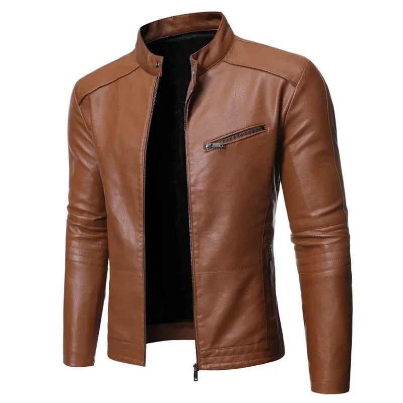 Lennox - Elegant Leather Jacket