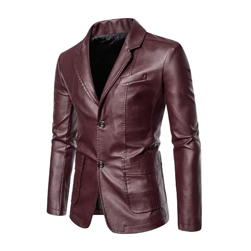 Toby - Business Casual Leather Jacket