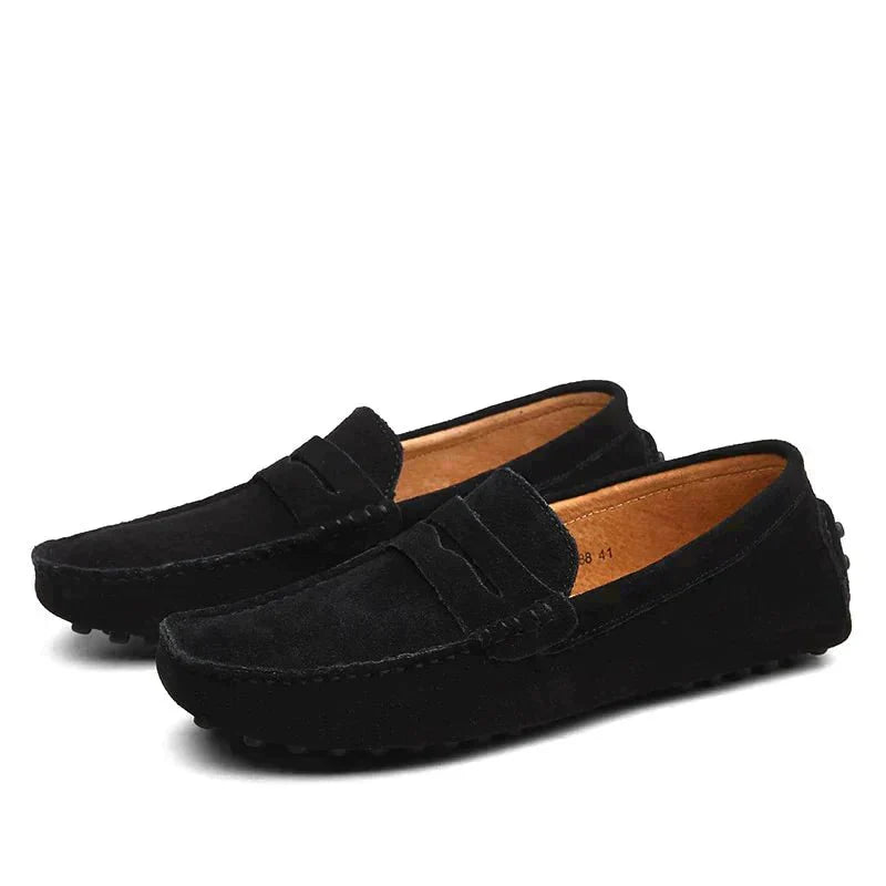 Henri - Classic French Leather Loafers
