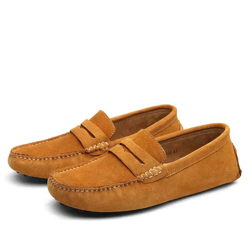 Henri - Classic French Leather Loafers