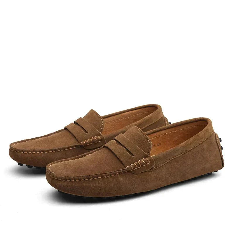 Henri - Classic French Leather Loafers