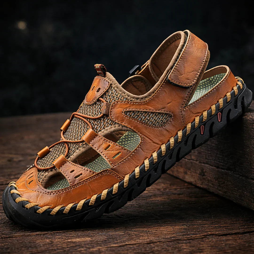 Hugh – Comfortable Leather Sandals