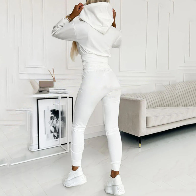 Octavia – Elegant Cotton Tracksuit with a Flattering Fit