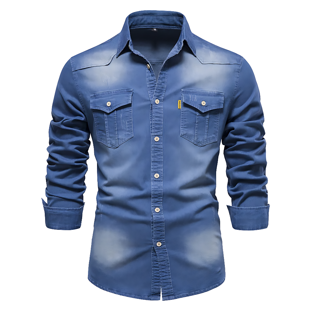 Elliott – Premium Cotton Denim Shirt