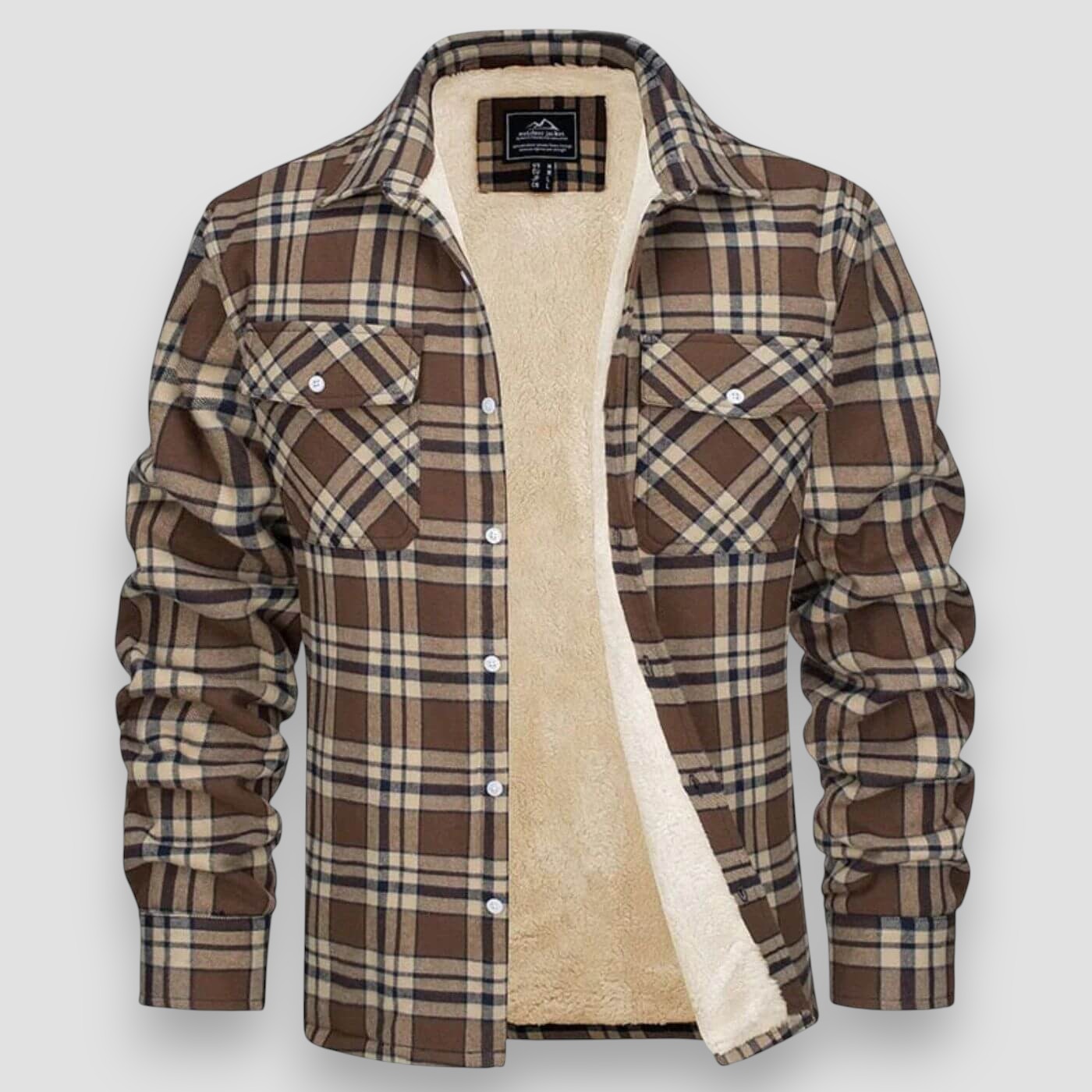 Tariq – Checked Lined Jacket for Cool Days